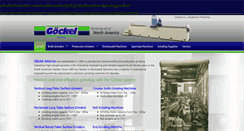 Desktop Screenshot of gockelamerica.com